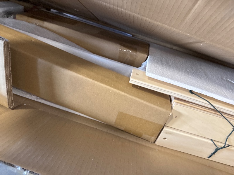 Photo 1 of ** BRAND NEW ITEM/ MANUAL INCLUDED** Baxton Studio Rina Mid-Century Modern Ash Wanut Finished Queen Size Wood Bed Frame