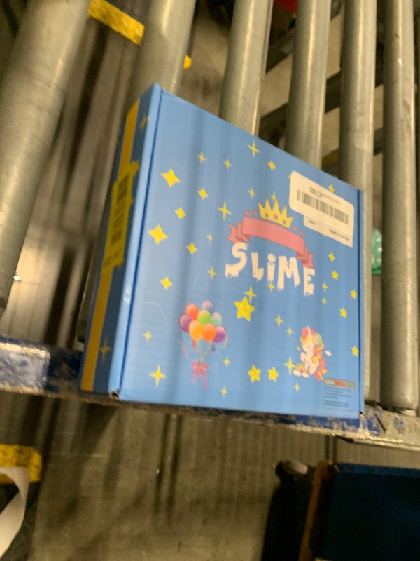 Photo 1 of *Old item* WUHUANIU 9 Pack Scented Butter Slime Kit,Ideal Slimes Bulk for Kids,Super Soft and Non Sticky DIY Slime Surprise Toy,with Charm Unicorn,Cherry,Ice Cream,Cake,Watermelon,Latte and More