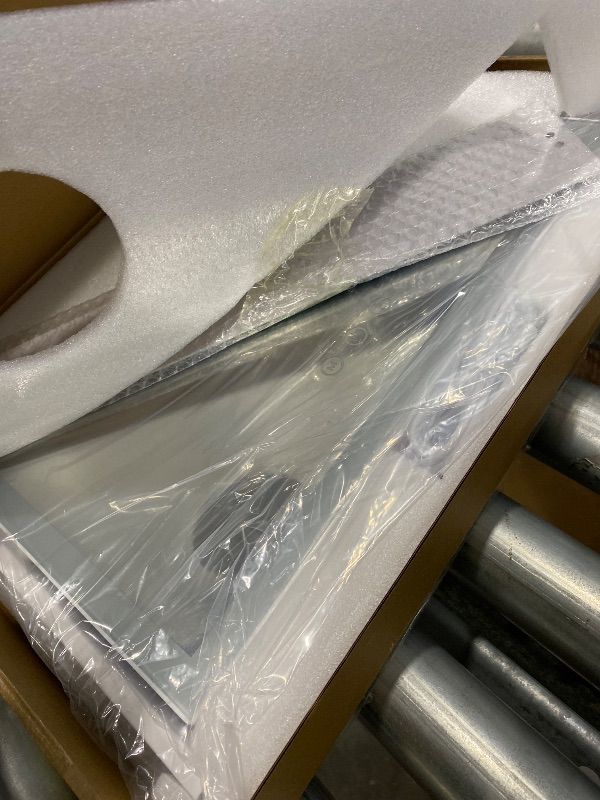 Photo 1 of *MINOR DAMAGE - USED - SEE CLERK NOTES*
ROLOVE Lighted Makeup Mirror, 16.3"x12.6" Hollywood Vanity Mirror with Lights, 10X Magnification, 3 Color Lighting Modes, Smart Touch Control, 360° Rotation for Bedroom or Tabletop (White)