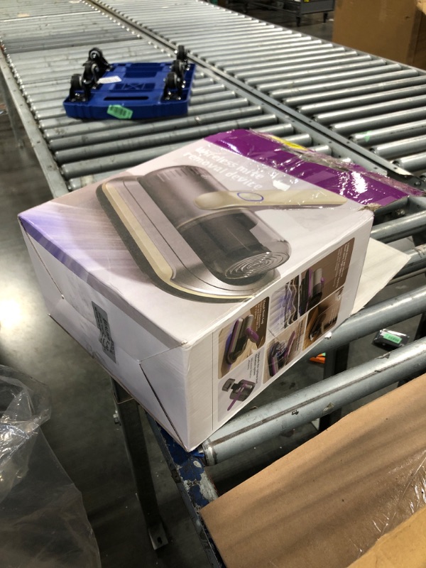 Photo 1 of ** MISSING TYPE C CHARGER**
PATO Mattress Vacuum Cleaner, Wireless Handheld Bed Vacuum Cleaner with UV-C Light, HEPA Filter and Ultrasonic Vibration, 12KPa, Suitable for Beds, Sofas, Car Seats, Carpets (Purple)
