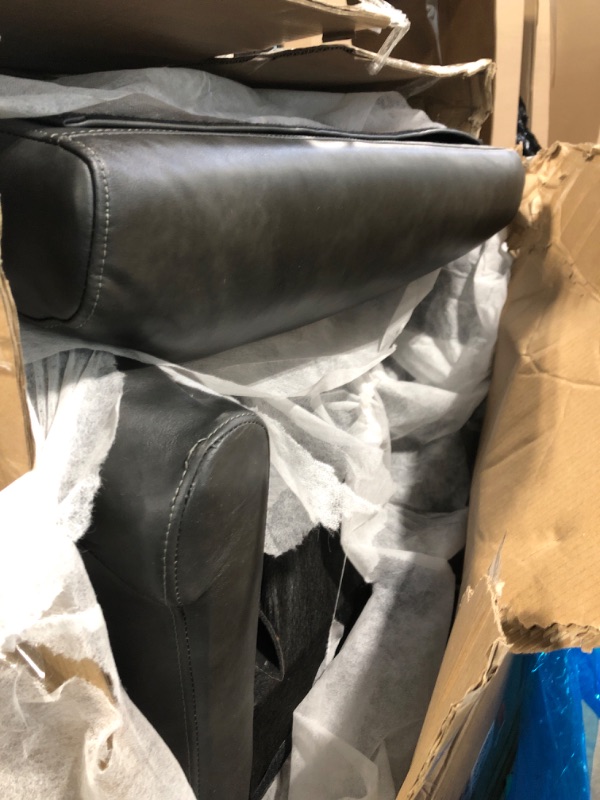 Photo 1 of ** VERY USED** KISLOT Large Leather Recliner Chair Faux Swivel Rocker for Adults Manual Sofa for Living Room Bedroom Home Theater Seating