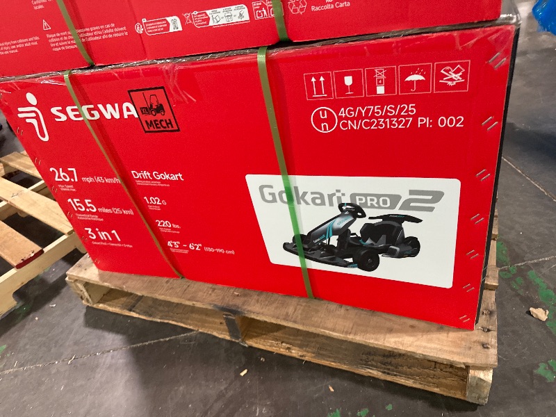 Photo 1 of ** FACTORY SEALED** Segway Ninebot Gokart Pro 2 - High-Speed Electric Go Kart for Ages 14+, Drift & Race with Speeds Up to 26.7 mph