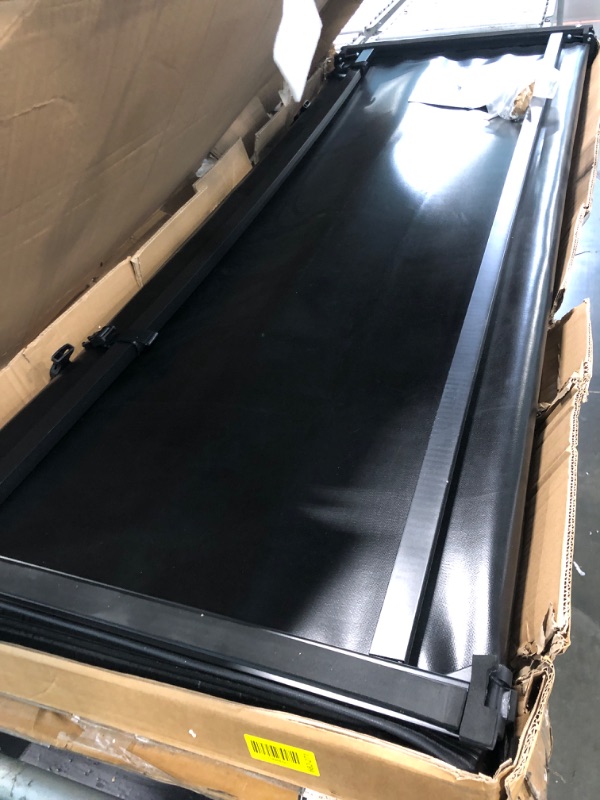 Photo 1 of ** VERY USED / MANUAL INCLUDED** Armordillo CoveRex FS3 Soft Tri-Fold Tonneau Cover+Diamond Plate Rubber Truck Bed Mat|Compatible with 2009-2018 Dodge Ram 1500/2010-2019 2500 3500 6.4 Ft Bed|28726419|Vinyl|Truck Bed Cover|Truck Mat
