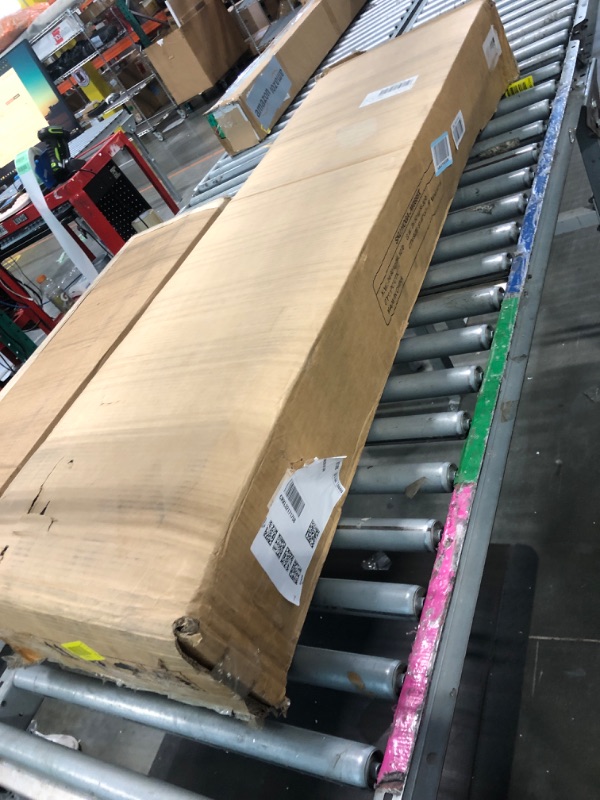 Photo 1 of ** VERY USED** Tribesigns Farmhouse Console Table, 47 Inches Entryway Console Table with Storage, Industrial Hallway Accent Table for Living Room, Entrance