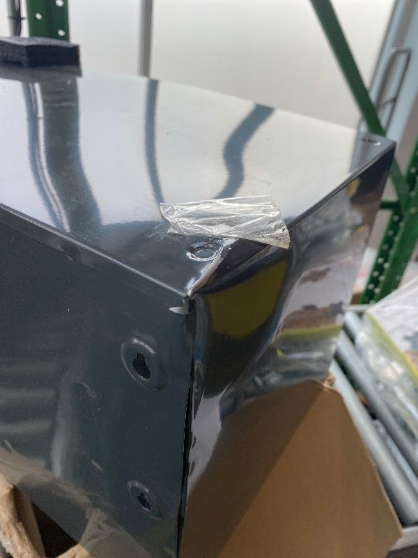 Photo 1 of ***JUST FRAME*** Akro-Mils Steel Garage Storage Cabinet, Small Parts Organizer Metal Cabinet for Hardware, Nails, Screws, Bolts, Nuts, and More, 17" W x 11" D x 11" H, 20-Drawer, Gray Cabinet/Gray Drawers (19320)