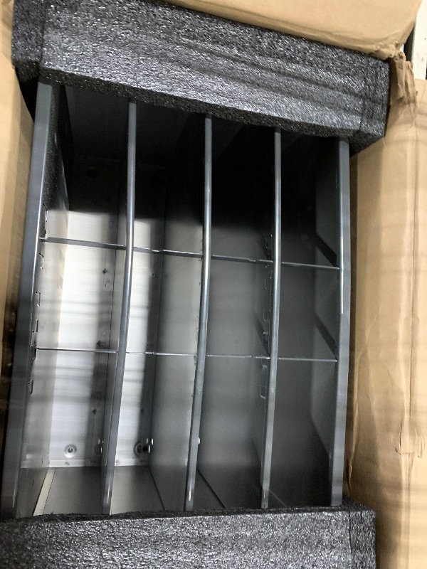 Photo 1 of ***JUST FRAME*** Akro-Mils Steel Garage Storage Cabinet, Small Parts Organizer Metal Cabinet for Hardware, Nails, Screws, Bolts, Nuts, and More, 17" W x 11" D x 11" H, 20-Drawer, Gray Cabinet/Gray Drawers (19320)