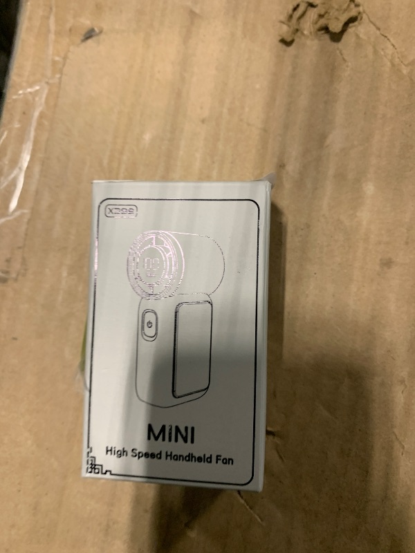 Photo 1 of **UNTESTED**
AGEYOU Portable Handheld Mini Fan, 6 Gear Wind, Hand Small Travel Personal Held Fans, Rechargeable Turbo Fan, Gifts for Women Men, for Camping Vacation Outdoor (pink)