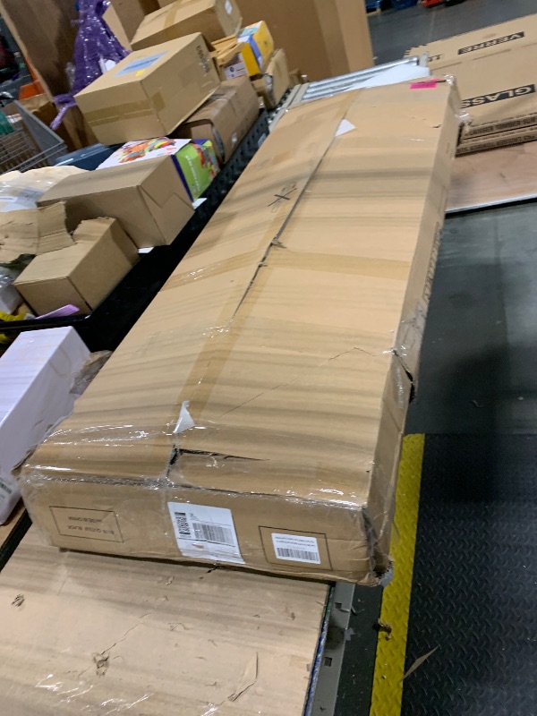 Photo 1 of **MISSING PIECES UNKNOWN**Sismplly Queen Bed Frame with Headboard, Velvet Upholstered Queen Size Platform Bed and Wingback, Mattress Foundation with Wooden Slat Support, No Box Spring Needed, Easy Assembly, Noise Free, Black