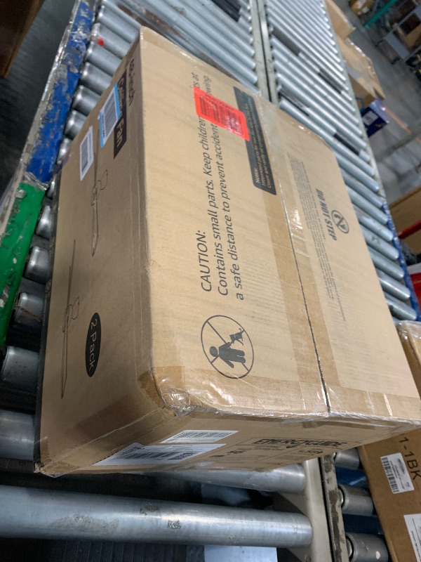 Photo 1 of 2 Pack 48 Inch Low Profile Ceiling Fan no Light, Black Ceiling Fan without lights, 6-Speeds, Quiet Reversible DC Motor, Indoor/Outdoor Ceiling Fans without Lights for Patio, Living Room, Bedroom