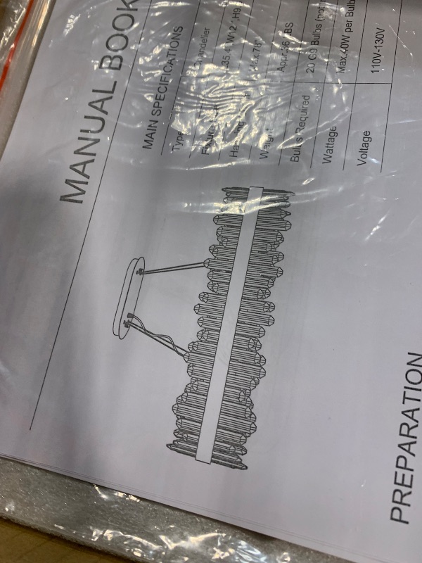 Photo 1 of *****SIMILAR ITEM**** SOME BROKEN PCS**** NEW******* Black Led Modern Crystal Chandelier: 39.3" Rectangle Linear 3 Color Dimmable Chandeliers for Dining Room Over Table - Luxury Rectangular Contemporary Oval Light Fixture for Living Room Bedroom Foyer