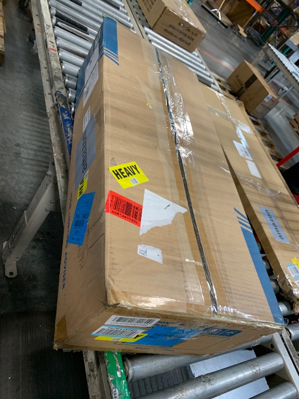 Photo 1 of *****SIMILAR ITEM**** SOME BROKEN PCS**** NEW******* Black Led Modern Crystal Chandelier: 39.3" Rectangle Linear 3 Color Dimmable Chandeliers for Dining Room Over Table - Luxury Rectangular Contemporary Oval Light Fixture for Living Room Bedroom Foyer