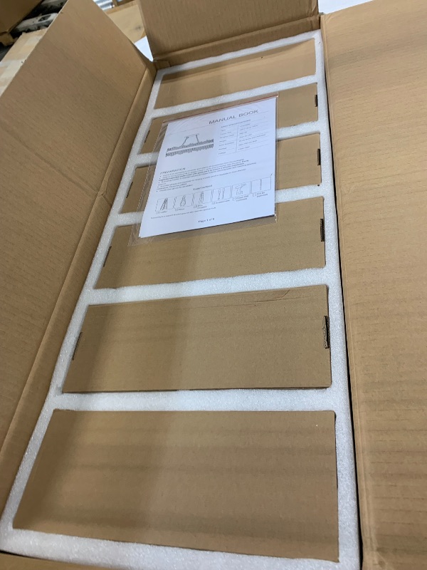 Photo 1 of *****SIMILAR ITEM**** SOME BROKEN PCS**** NEW******* Black Led Modern Crystal Chandelier: 39.3" Rectangle Linear 3 Color Dimmable Chandeliers for Dining Room Over Table - Luxury Rectangular Contemporary Oval Light Fixture for Living Room Bedroom Foyer