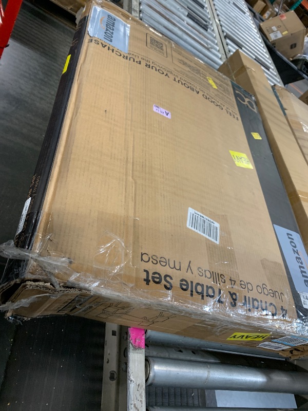 Photo 1 of ****UNKNOWN IF MISSING PARTS***** Delta Children Kids Table and Chair Set (4 Chairs Included), Natural/Primary