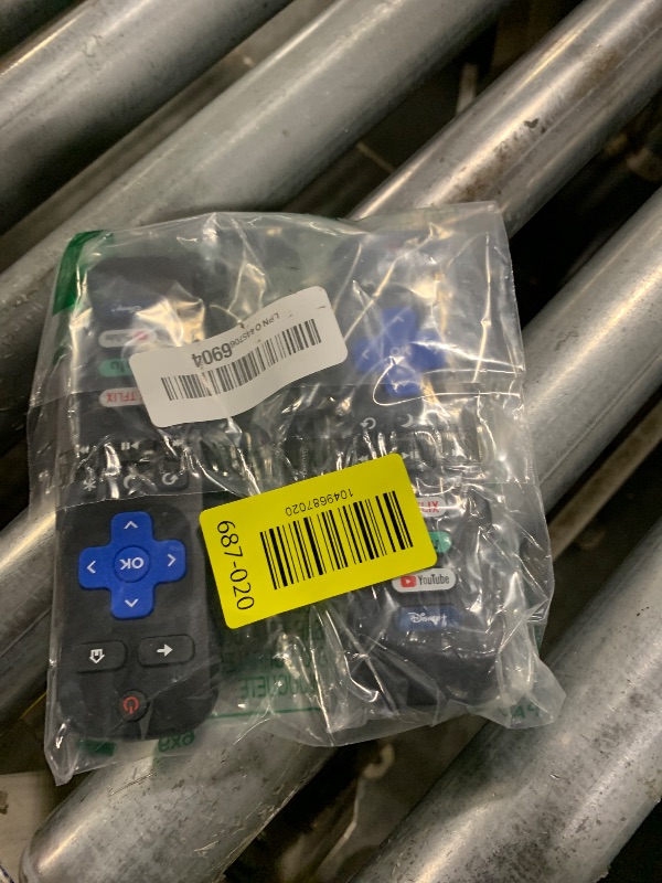 Photo 1 of (Pack of 2) Replacement Remote Control Only for Roku TV, Compatible for TCL Roku/Hisense Roku/Onn Roku/Sharp Roku/Element Roku/Westinghouse Roku/Philips Roku Smart TVs (Not for Roku Stick and Box)