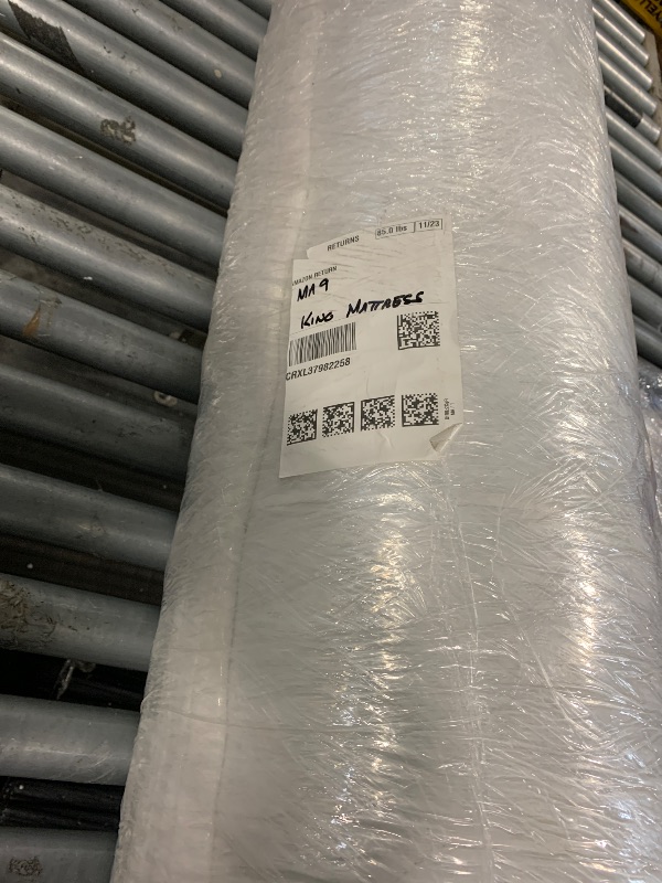 Photo 1 of PayLessHere 12 Inch Gel Memory Foam Mattress/Bed-in-a-Box/Medium Firm Mattress with Removable Cover Fiberglass Free Home Furniture CertiPUR-US Certified/Pressure Relieving (King)