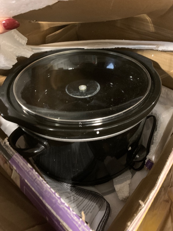 Photo 1 of ****SIMILAR ITEM******Crock-Pot Large 8-Quart Programmable Slow Cooker with Auto Warm Setting Black Stainless Steel
