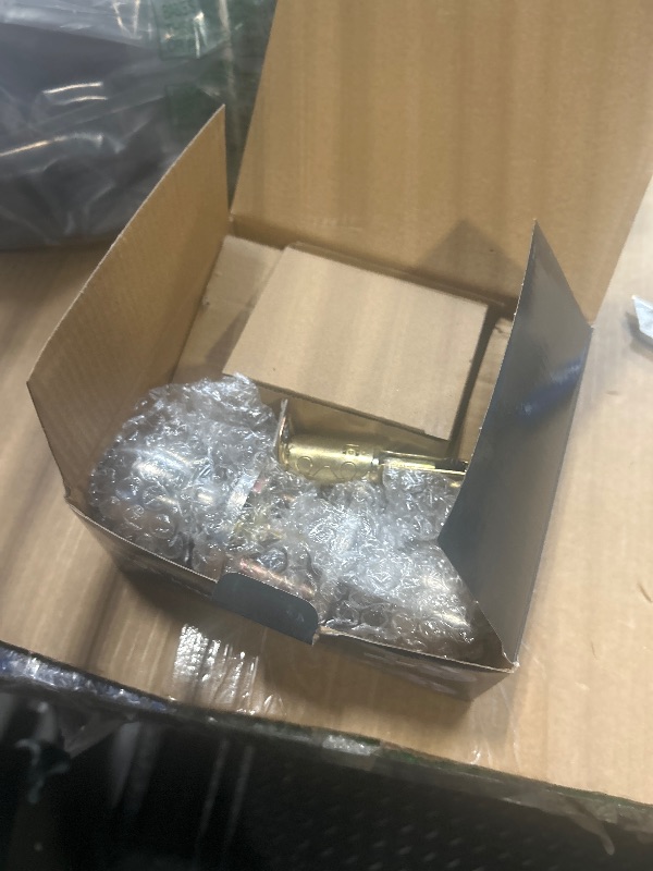 Photo 1 of (4 Sets) All Keyed Same Entry Door Knob and Single Cylinder Deadbolt Combo Set, Satin Nickel Exterior Door Knobs with Lock and Keys for Entrance and Front Door