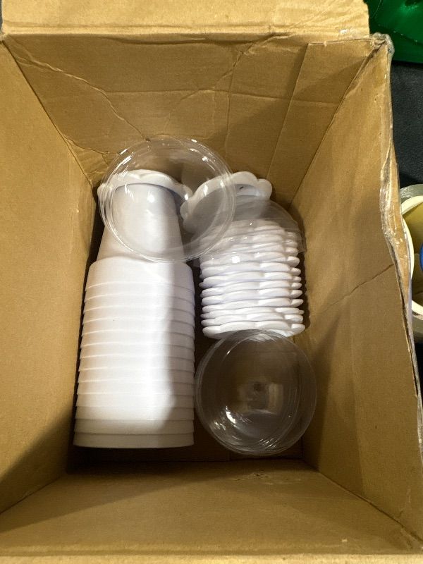 Photo 1 of **MISSING HALF**
Jingmore 30 Pcs Plant Nursery Pots with Humidity Dome 2.95'' Small Plant Pots Plastic Gardening Container Planter Starter Seed Starting Trays for Seedlings Succulents with 30 Pcs Labels(White)