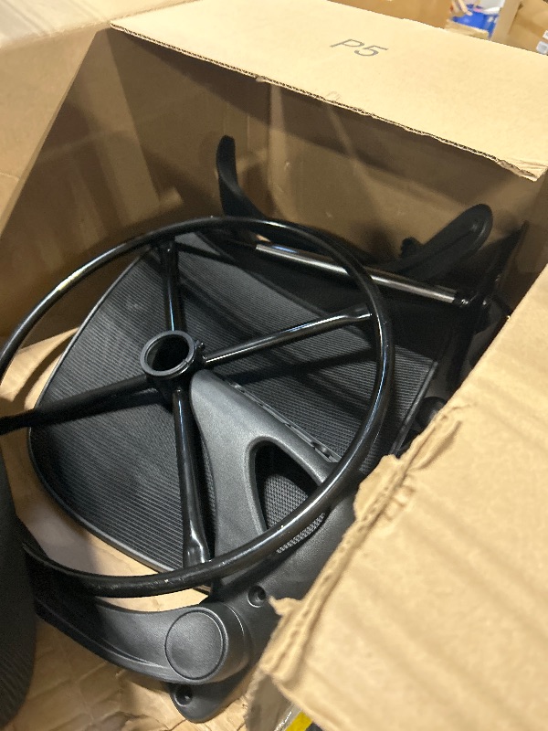 Photo 1 of **UNTESTED**
Primy Drafting Chair Tall Office Chair with Flip-up Armrests Executive Ergonomic Computer Standing Desk Chair with Lumbar Support and Adjustable Footrest Ring (Black)