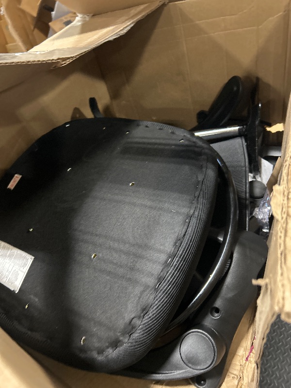 Photo 1 of **UNTESTED**
Primy Drafting Chair Tall Office Chair with Flip-up Armrests Executive Ergonomic Computer Standing Desk Chair with Lumbar Support and Adjustable Footrest Ring (Black)