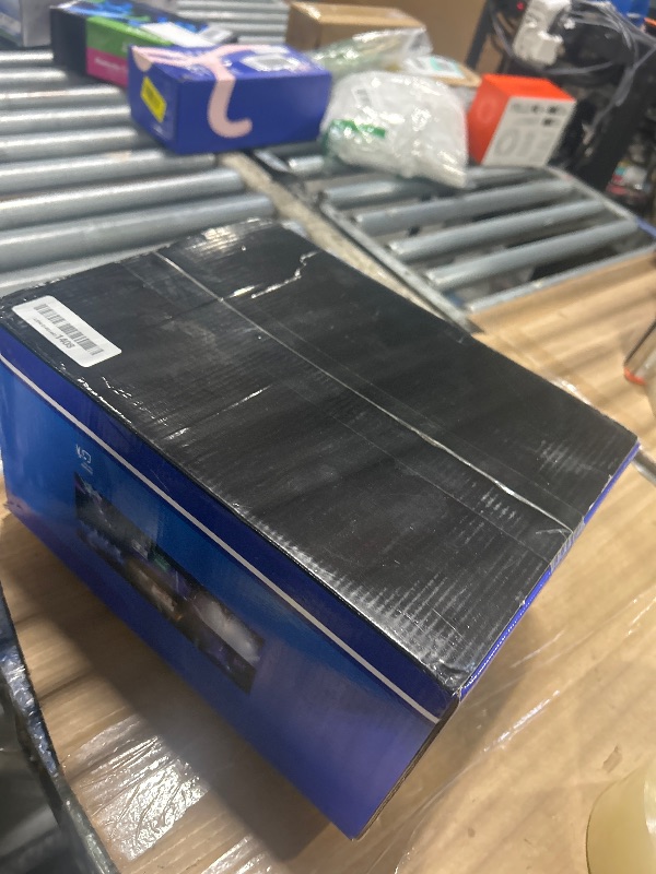 Photo 1 of **UNTESTED**
Hakuta Fog Machine Smoke Machine with 12 LED Colorful Beam Light DMX Light Control & Manual Control & Wireless Remote Perfect for Indoor Wedding, Halloween, Party and Stage Effect