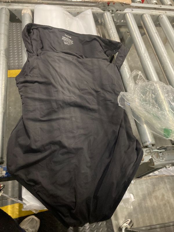 Photo 1 of PONE-PIECE SWIMSUIT, BLACK, SIZE L