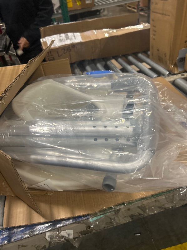 Photo 1 of ****SIMILAR ITEM ****
Sliding Tub Transfer Bench with 360 Degree Swivel Seat, Height Adjustable Bathtub Transfer Bench with Armrest, Non-Slip Rotating Shower Chair for Elderly Disabled