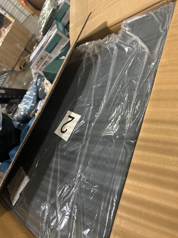 Photo 1 of ****Missing Parts***Weture Mid-Century Accent Chair,Modern Linen Fabric Armchair for Living Room,Comfy Upholstered Reading Accent Chairs for Bedroom,Single Sofa Chair with Wood Legs (Dark Grey, 1 Pack)