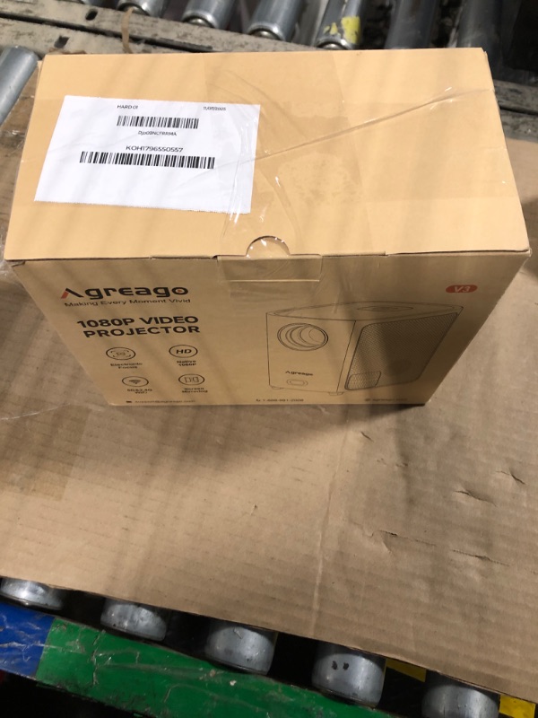 Photo 1 of [Electric Focus] Projector with WiFi and Bluetooth, Native 1080P 15,000 Lumens 4K Supported, Agreago Outdoor Movie Projector for Home Theater UP to 300", for iOS/Android/TV Stick/HDMI/USB1049690684
LPNO470982156
