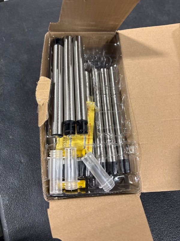 Photo 1 of **MISSING PARTS**
DenicMic Solar Lights Outdoor 10 Pack Waterproof Solar Christmas Lights Outdoor 6000K Cold White LED Stainless Steel Stake for Pathway Yard Garden Driveway Outside Decor