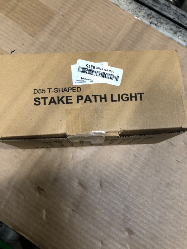 Photo 1 of **MISSING PARTS**
DenicMic Solar Lights Outdoor 10 Pack Waterproof Solar Christmas Lights Outdoor 6000K Cold White LED Stainless Steel Stake for Pathway Yard Garden Driveway Outside Decor