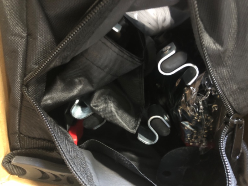 Photo 1 of *MISSING PARTS UNKNOWN*
10x10 Pop Up Canopy with Sidewalls, Easy Up Canopy Tent, Heavy Duty Tents for Parties, One Person Set Up Event Tent, White