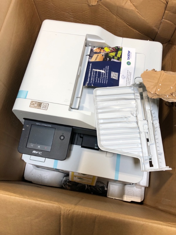 Photo 2 of Brother MFCL3780CDW Wireless Digital Color All-in-One Laser Printer, Single Pass Duplex Copy & Scan | Includes 2 Month Refresh Subscription Trial ¹ Amazon Dash Replenishment Ready (Renewed Premium)