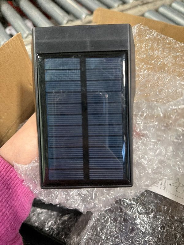 Photo 1 of ***COOL WHITRE** WENATY Solar Spot Lights Outdoor Waterproof IP65, 12 Pack Landscape Spotlights with 46 LEDs, 3 Modes Auto On/Off Solar Powered Flood Lights for Outside Pathway, Yard, Garden, Walkway (Warm White)