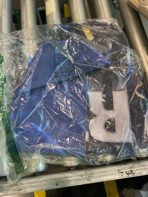 Photo 1 of ***MISSING PIECES*** MOORIIY 18th Birthday Decorations for Boys Girls - 82PCS Blue Black Party Supplies - Includes 18th Happy Birthday Backdrop Banner Star Foil Balloons, Tablecloth and Balloons Arch