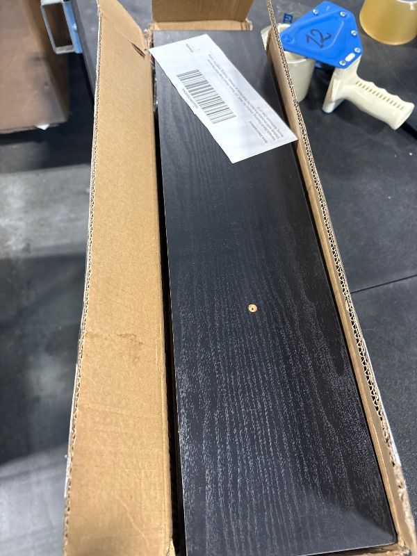 Photo 1 of *USED*
Vervida Black Floating Shelves for Wall, 24" Rustic Wood Deep Wall Mounted Shelves with Invisible Brackets for Wall Decor & Storage, Floating Shelf for Living Room, Bathroom (Set of 3)