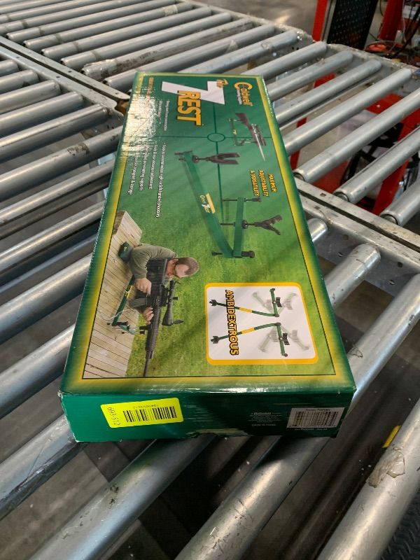 Photo 1 of *****MISSING RUBBER CAP FOR SCREW***** Caldwell 7 Rest Adjustable Ambidextrous Adjustable Rifle Shotgun Gun Shooting Rest for Range, Outdoors, Sight In, Shooting Stability