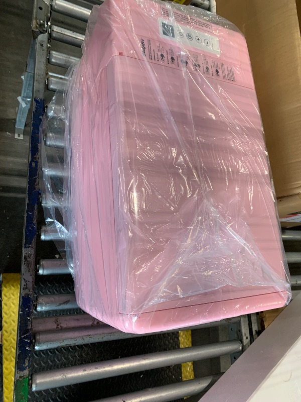 Photo 1 of *****MISSING POWER CORD***** BougeRV Pink 23Quart Portable Refrigerator, 12 Volt Fridge 22L, Portable Freezer Compressor Cooler 12/24V DC 110~240 Volt AC for Truck Van RV Camper -8?~50?