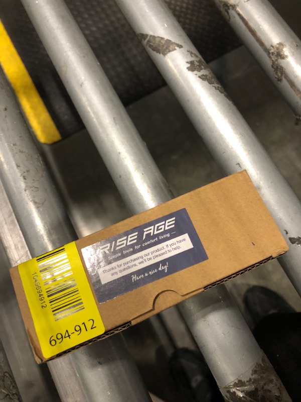 Photo 1 of ***ONLY TWO*** Rise age Adhesive Hooks Heavy Duty Waterproof in Shower Hooks for Hanging Loofah, Towels, Clothes, Robes for Bathroom Removable Adhesive Wall Hooks Door Hook Stainless Steel Black Stick on Hooks 4 Pcs