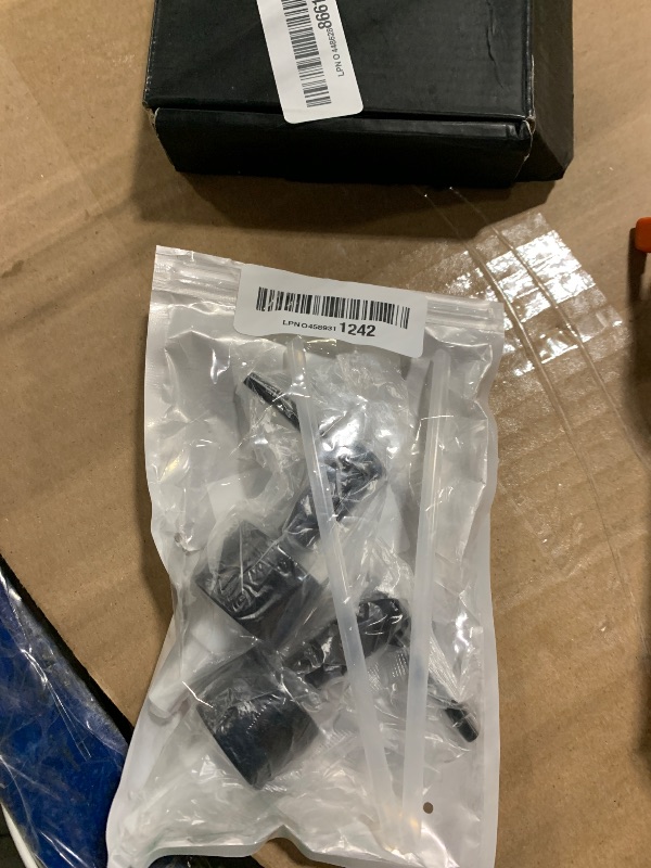 Photo 1 of 2 Pack Soap Dispenser Pump Replacement Top Dispenser Pumps Refill Dispensers Hand Soap Dispensers Soap Pump Replacement Jar Pump Dispenser Lid for Lotion Glass Mouth Bottles, Black