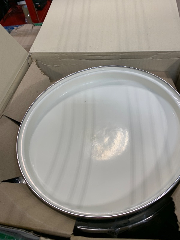 Photo 1 of **SIMILAR TO PHOTO** Le Creuset Enamel on Steel Traditional Stockpot, 16 qt., Marseille with Stainless Steel Knob