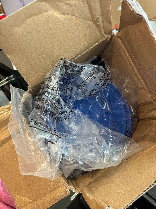 Photo 1 of **UNTESTED**
Hamilton Beach Portable Blender for Shakes and Smoothies, 14 Oz BPA Free Travel Cup & Lid, Durable Stainless Steel Blades, Personal Smoothie Blender, Blue, 51132G