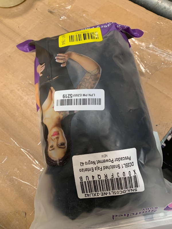 Photo 1 of ***MISSING ZIPPER*** Snatched Body Fajas Colombianas | Full Body Faja Shapewear for Women with Sleeves | Stage 1 Faja Post Surgery BBL & Lipo 361 Black XL