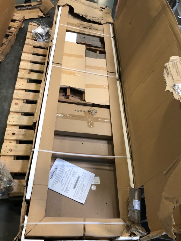 Photo 1 of ** FACTORY SEALED **  SOLD AS IS, NO REFUND/RETURN**
American Legend Brookdale 9’ LED Light Up Shuffleboard Table with Bowling