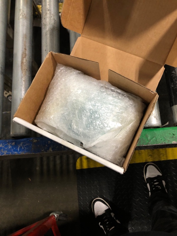 Photo 1 of **MINOR DAMAGE**
City to Cottage Large Butter Dish with Lid for Countertop, Ceramic Butter Keeper, Butter Container with Knob Handle, Butter Holder Tray with Cover, Handcrafted Turquoise Blue Polka Dot Butter Dish