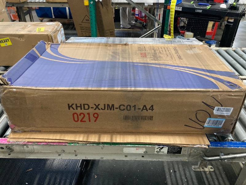 Photo 1 of ***missing parts***only 2 chairs*** VECELO Folding Card Table and Chair Set of 5 Portable with Padded Tabletop, No Assembly Required, Black