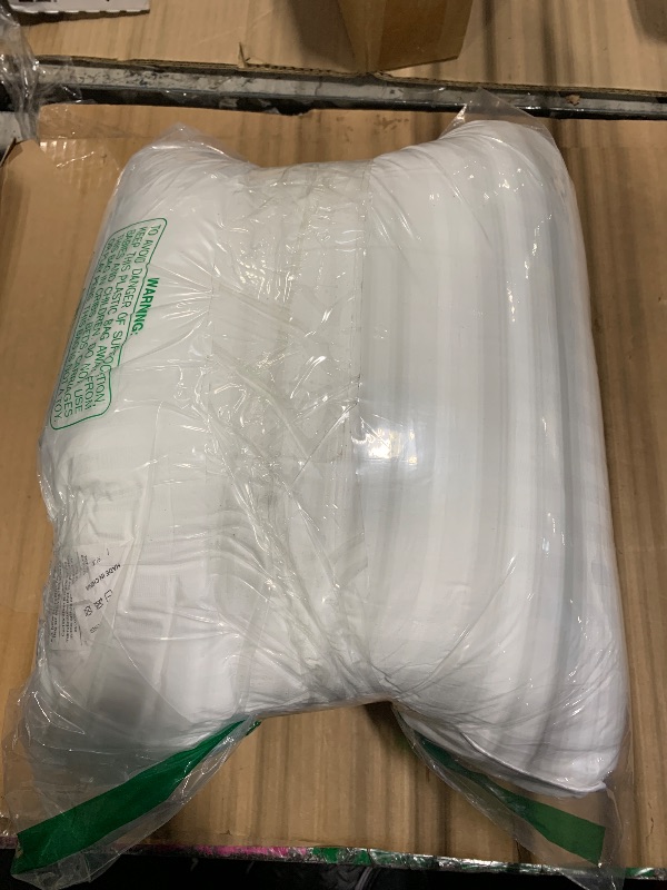 Photo 1 of ** 1 PACK / SIMILAR *** Beckham Hotel Collection Shredded Memory Foam Pillow 2-Pack Queen | Adjustable Fill Cooling Bed Pillows for Side, Back & Stomach Sleepers