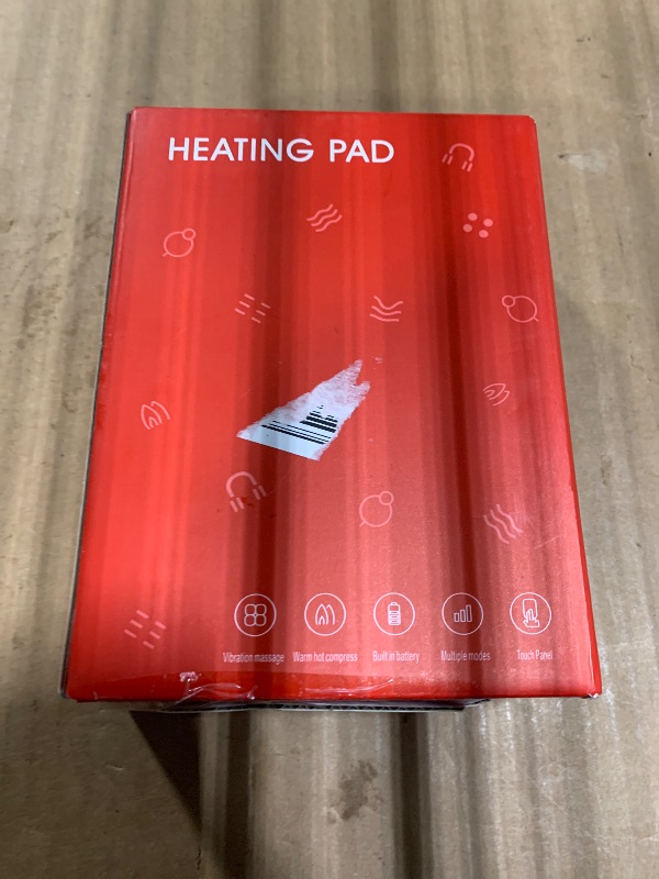 Photo 1 of *** NO USB CABLE *** Sttlejura USB Rechargeable Ankle & Foot Massager, Ankle Heat Wrap, 3-in-1 Massage Wireless & Portable with 3 Vibration Mode, 5 Heat Leavel for Pain Relief & Relaxation