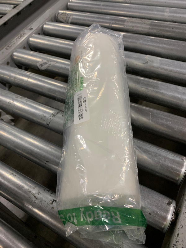 Photo 1 of New brothread Wash Away - Water Soluble Machine Embroidery Stabilizer Backing & Topping 12" x 25 Yd roll - Light Weight - Cut into Variable Sizes for Machine Embroidery and Hand Sewing