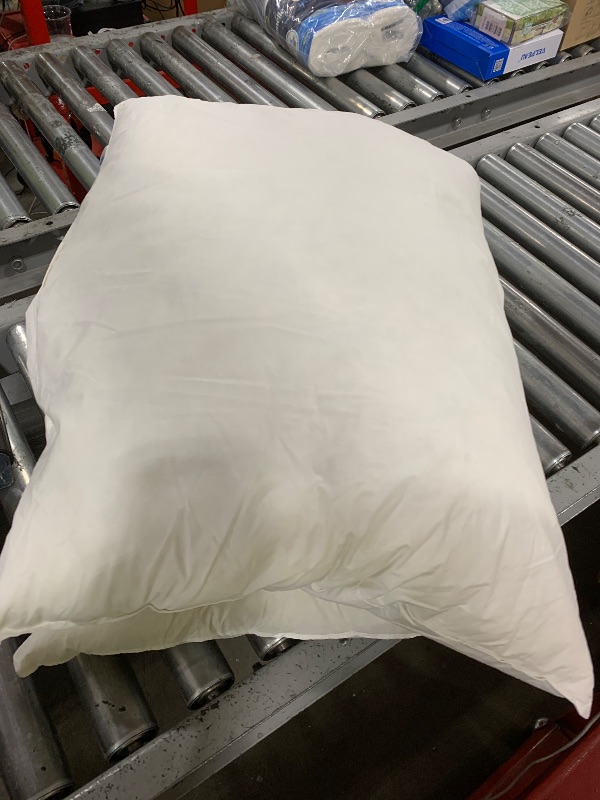 Photo 1 of Hypoallergenic Bamboo Viscose Breathable Pillows with Down Alternative Filling, Standard/Queen Size Set of 2?Fluffy Luxury Hotel Quality, Oeko-Tex Certified, Machine Washable
